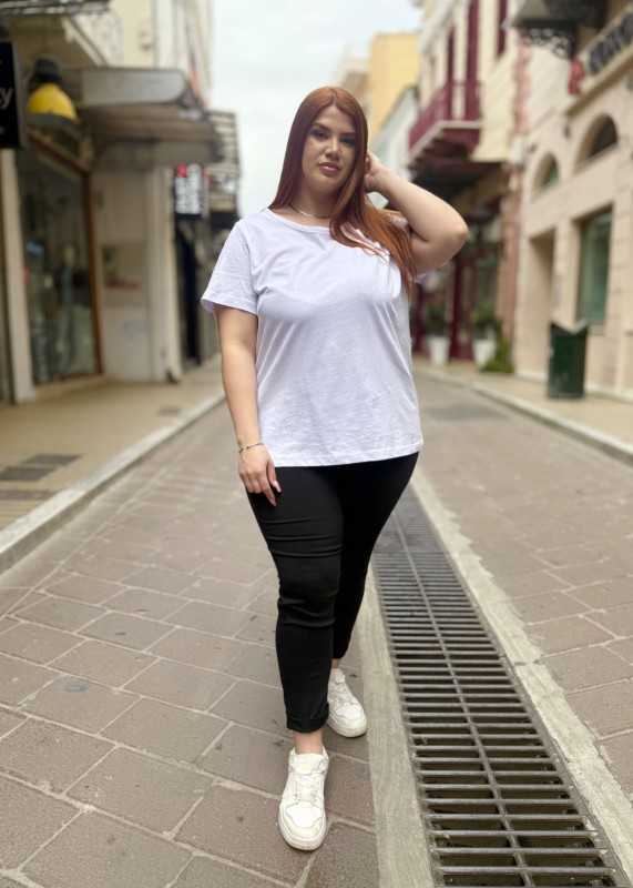 Basic T Shirt Βαμβακερό