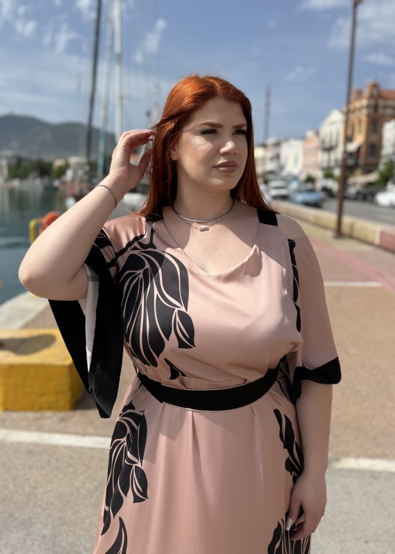 Αμπιγιέ Φόρεμα Σατέν Ανοίγματα Στους Ώμους