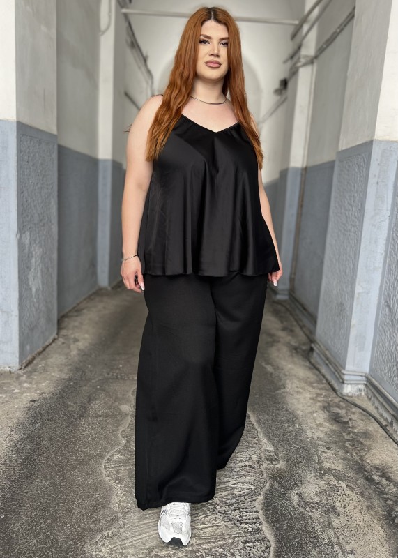 Lingerie Σατέν Με V Ντεκολτέ