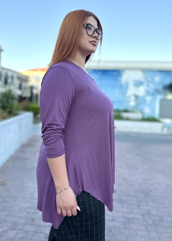 Μπλούζα Μακρυμάνικη Λεπτή Ελαστική