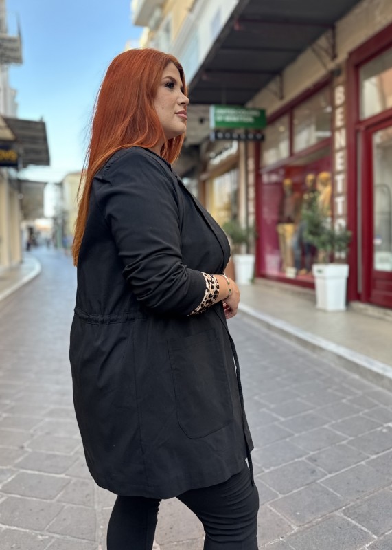 Καμπαρντίνα Φοδραρισμένη Με Βάτα Και Κουμπί