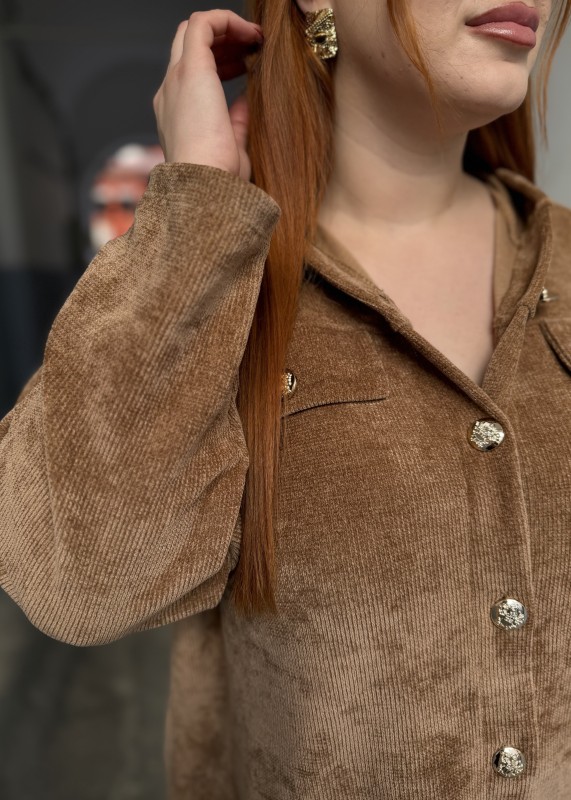 Πουκάμισο -Πανωφόρι Κοτλέ