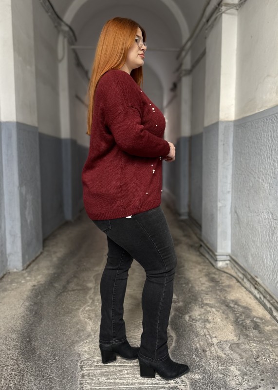 Πουλόβερ Με Λεπτομέρειες Πέρλα