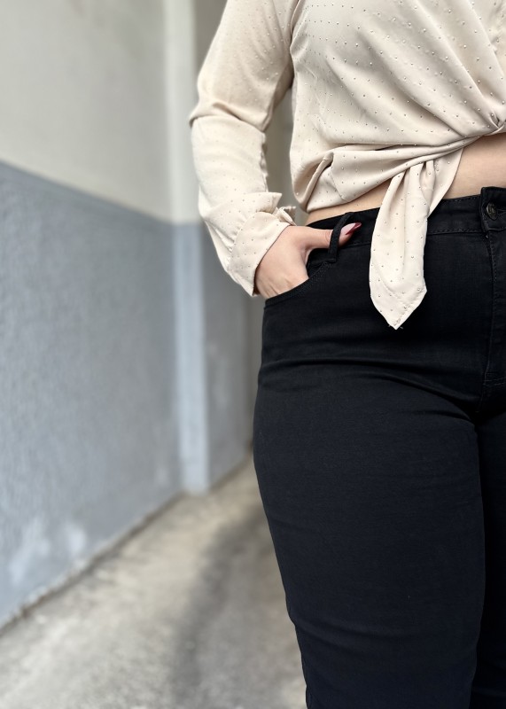 Τζιν Σε Ίσια Γραμμή Ελαστικό Push Up