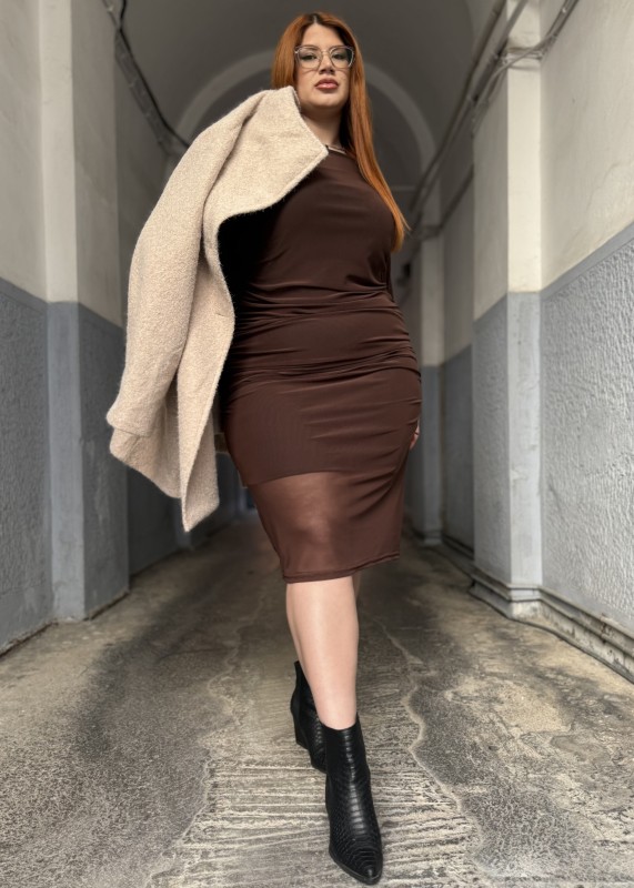 Φόρεμα Διαφάνεια Με Ενσωματωμένο Μεσοφόρι